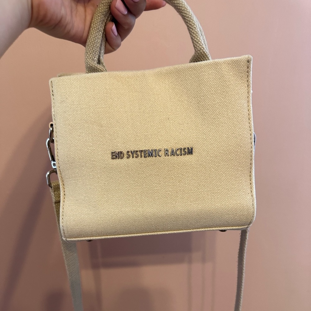 ESR END SYSTEMIC RACISM crossbody